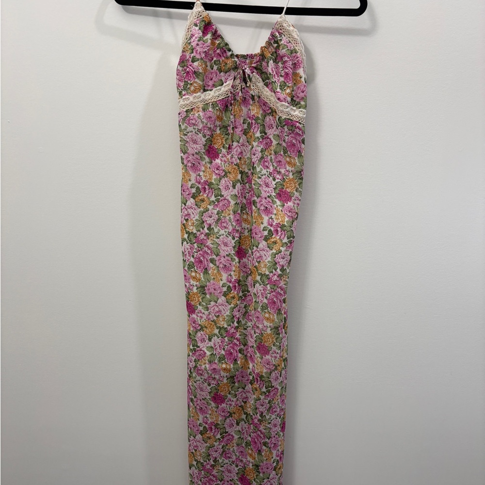 Floral maxi dress